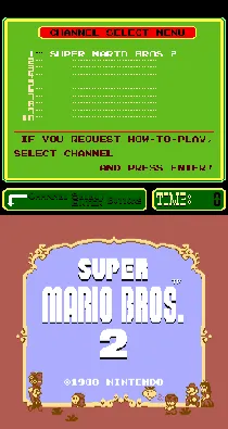 PlayChoice-10: Super Mario Bros. 2 screen shot title